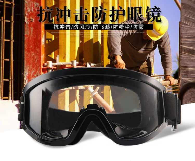 Kính bảo hộ, kính chống nước, chống gió và chống bụi, kính đi xe máy, kính bảo hộ lao động bóng, kính trượt tuyết trôi kinh bao ho lao dong cao cap