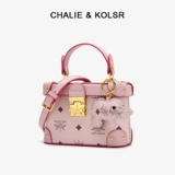 CHALIE&KOLSR Сумка для телефона, сумка через плечо, из натуральной кожи, тренд сезона