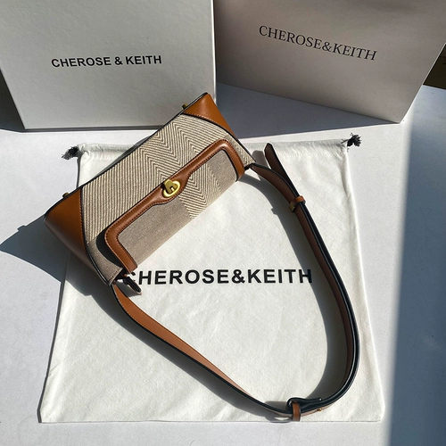 Cherosekeith, нишевые палочки с высокой текстурой, сумка для подмышек 2024 Новый плечо.