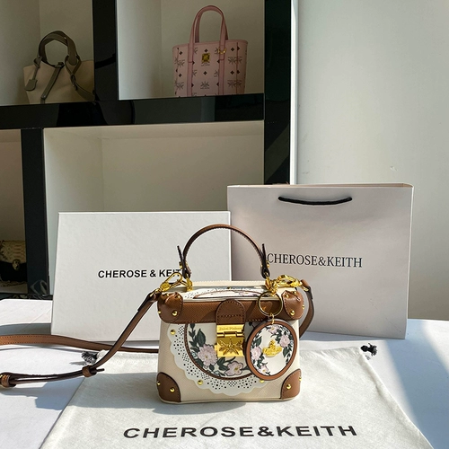 Коробка, косметичка, универсальная сумка через плечо, из натуральной кожи, осенняя