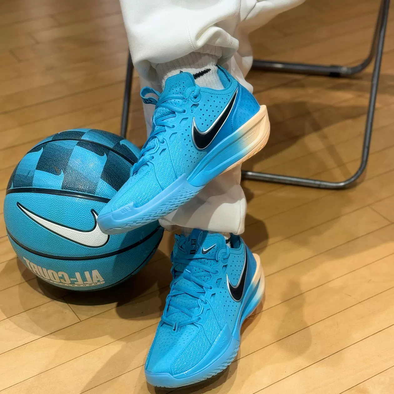 Nike Zoom GT cut3 износостойкие нескользящие ударопоглощающие мужские баскетбольные кроссовки DV2918 HQ3454