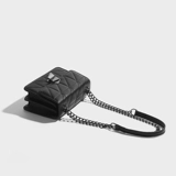 Цепь, сумка, изысканный стиль, на цепочке