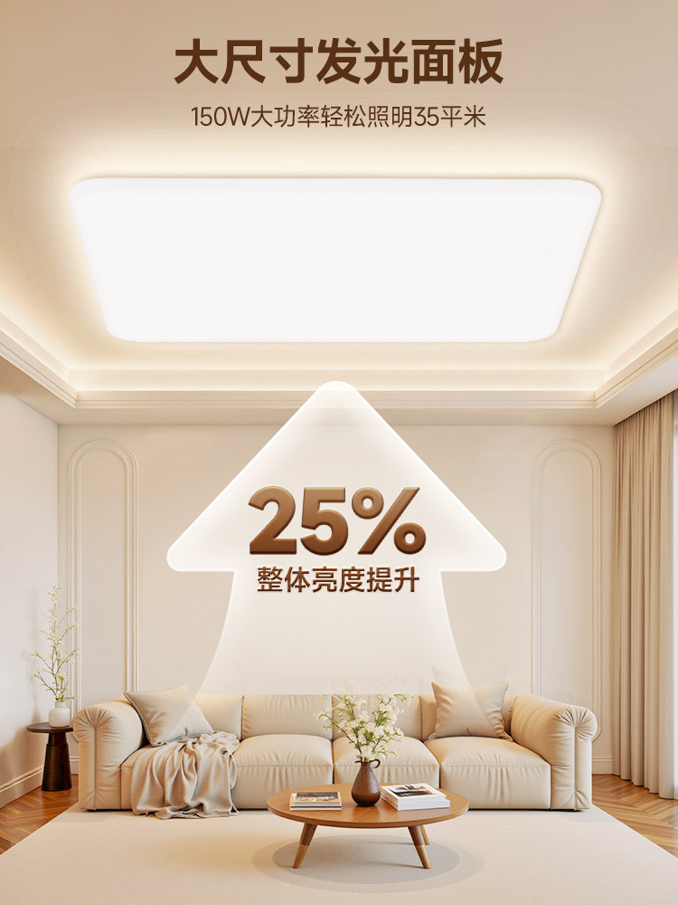 Bull Living Room Light Fixtures Whole House 2025 New Model Living Room Ceiling Light Full Spectrum Lighting Collection Living Room Main Light