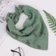 Зеленая клубника, шарф