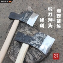 German imported axes Xiangxi forged woodworking axes high manganese steel extra large axes for cutting mountains chopping firewood and trees