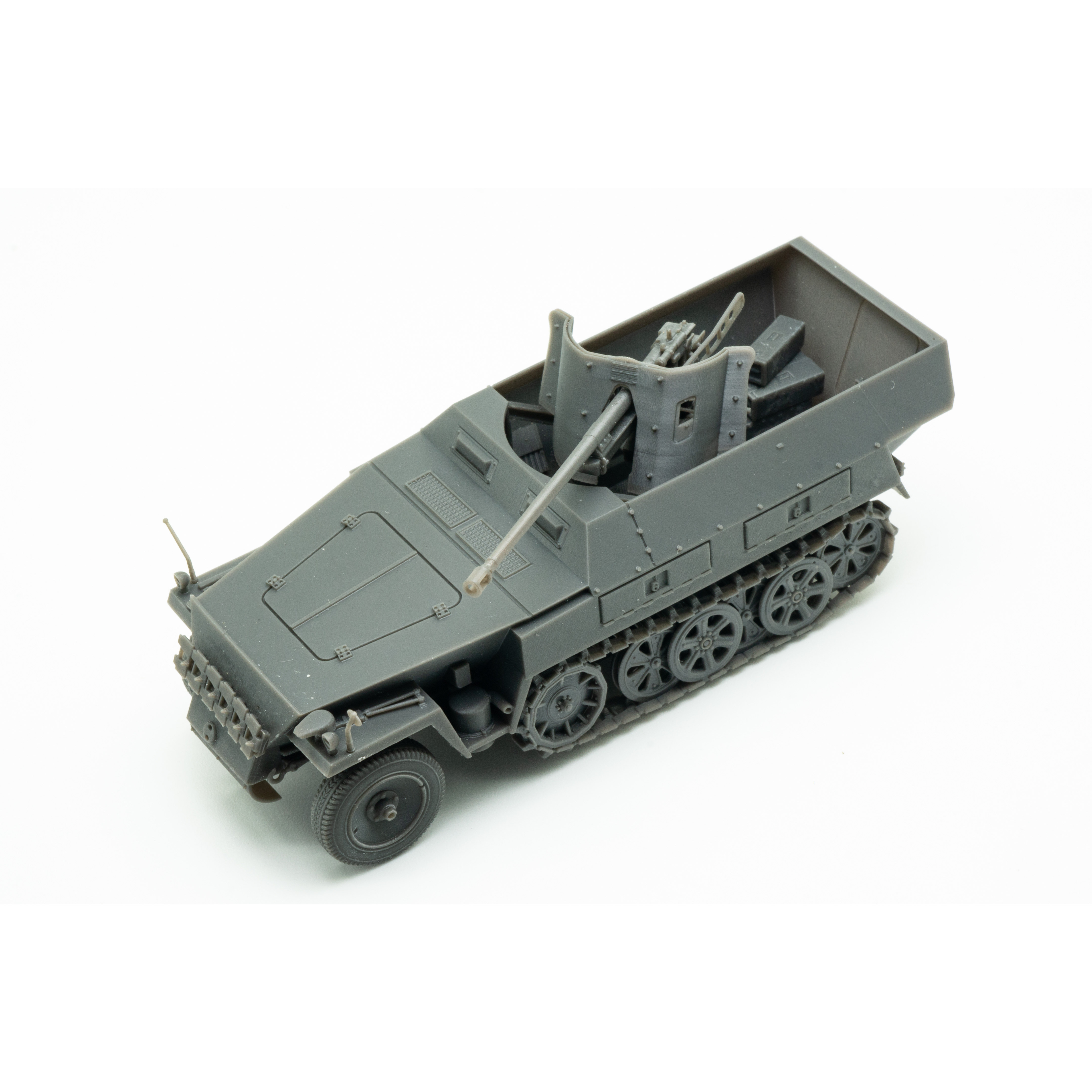 planet turbine 1 / 72 static state 3D Printing Military model Sd.Kfz.250   NEU.pak38 Anti tank gun model
