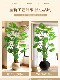 Artificial Monstera Plant Large Potted Indoor Luxury Decoration Faux Flower Plant Floor-Standing Ornament Fake Tree