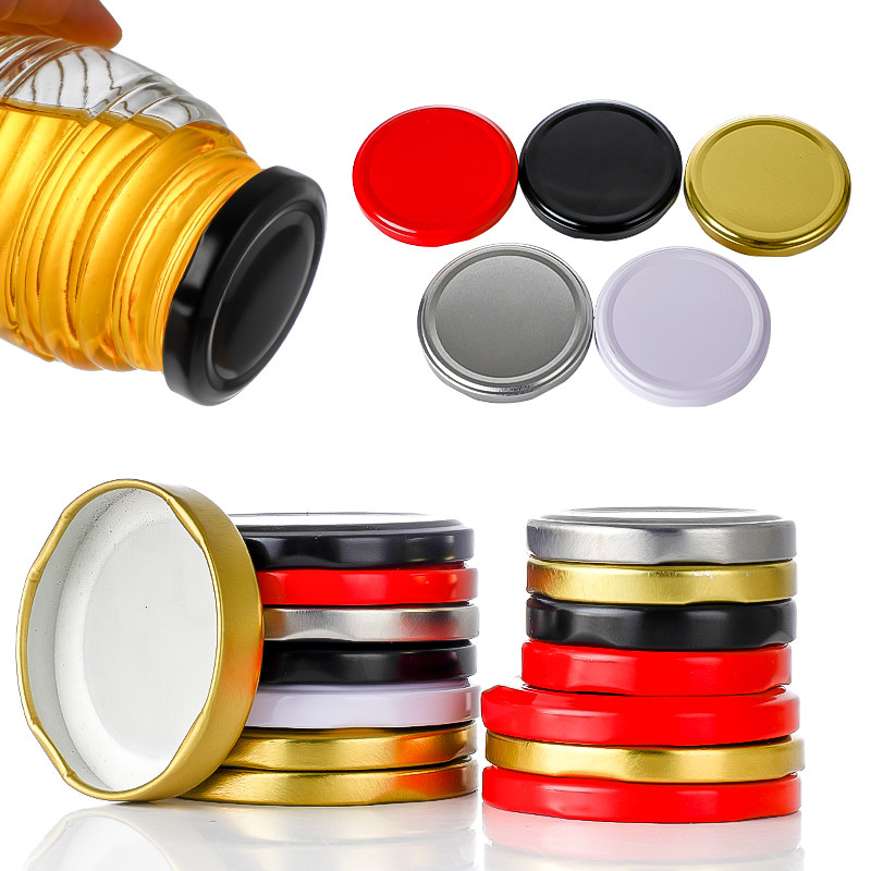 Food can bottle cap universal metal cap honey bottle cap old godmother bottle cap round metal seal cap