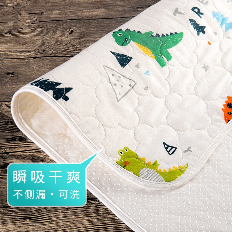 Urine-proof cushion Large size Baby Summer Absorbent Breathable Baby Waterproof can wash all season freshman's children's kindergarten