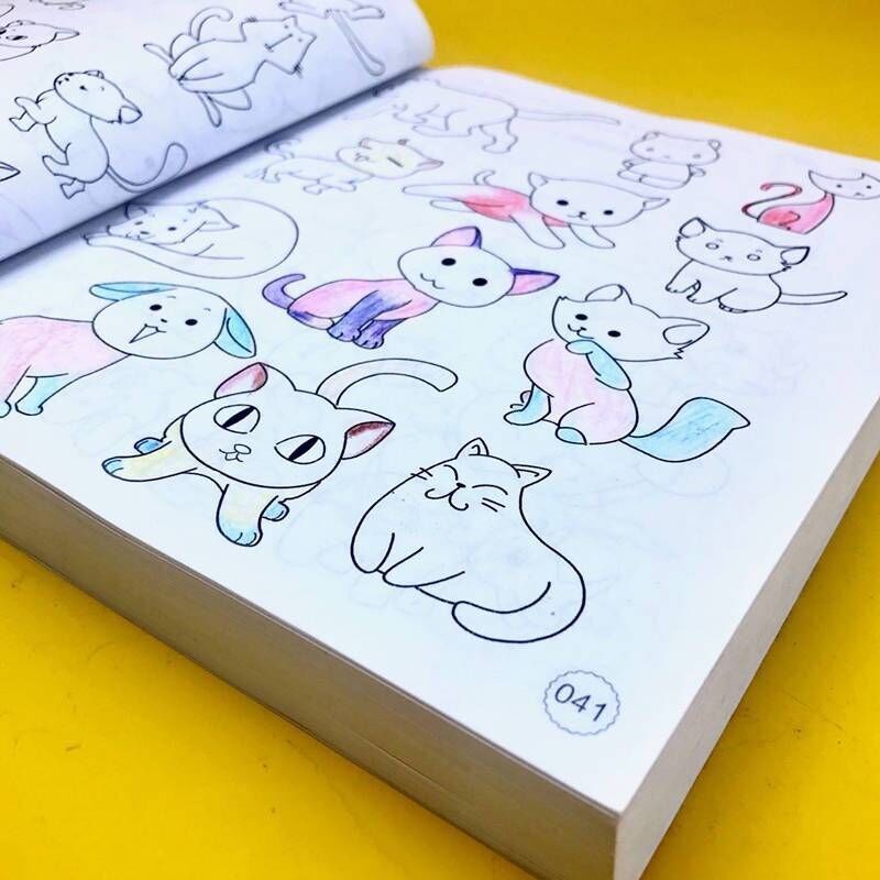 A sufficient children's brush painting 3-6-8 - 12 years old kindergarten baby to learn painting