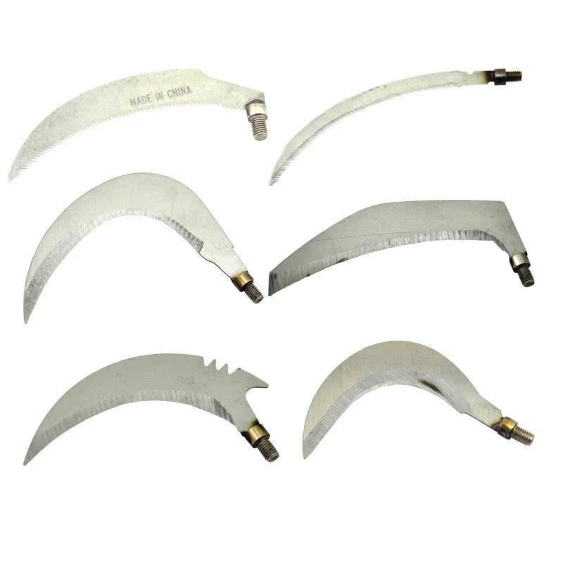 8 mm universal mowing grass sickle fishing net rod with water grass knife cutting grass knife fishing sickle fishing gear sickle head fishing gear