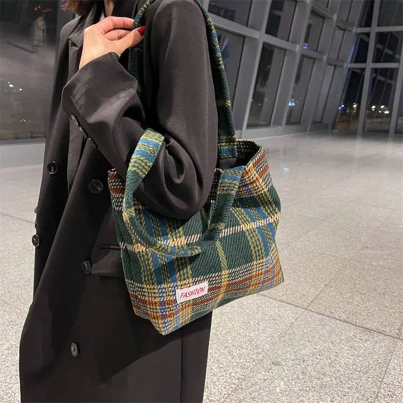 Седло мешок tote women's bag shoulder wool shopper bags for women large OTHER