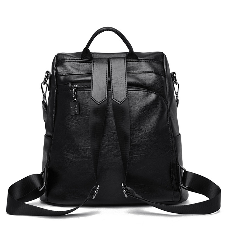 рюкзак anti-theft leather backpack women vintage shoulder bag ladie Other