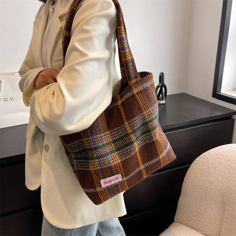 Седло мешок tote women's bag shoulder wool shopper bags for women large OTHER