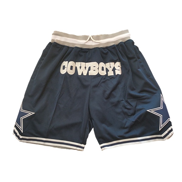 Sports Shorts, Nfl Shorts, Dallas Cowboys Embroidered Sports Quick-Drying Shorts