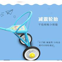 80 Rear Classic Nostalgia Child Iron Small Tricycle Kid Bike Baby No Print Bike Old Baby Carrier