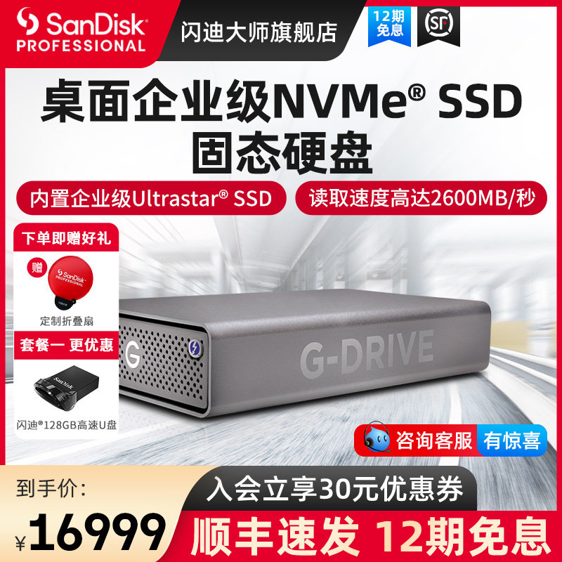 SanDisk Master PRO Studio SSD Enterprise-class Desktop Hard Disc Solid 7T External external harddisc