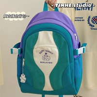 Ретро рюкзак, брендовая сумка через плечо, дизайнерский универсальный ранец для отдыха, Южная Корея, тренд сезона