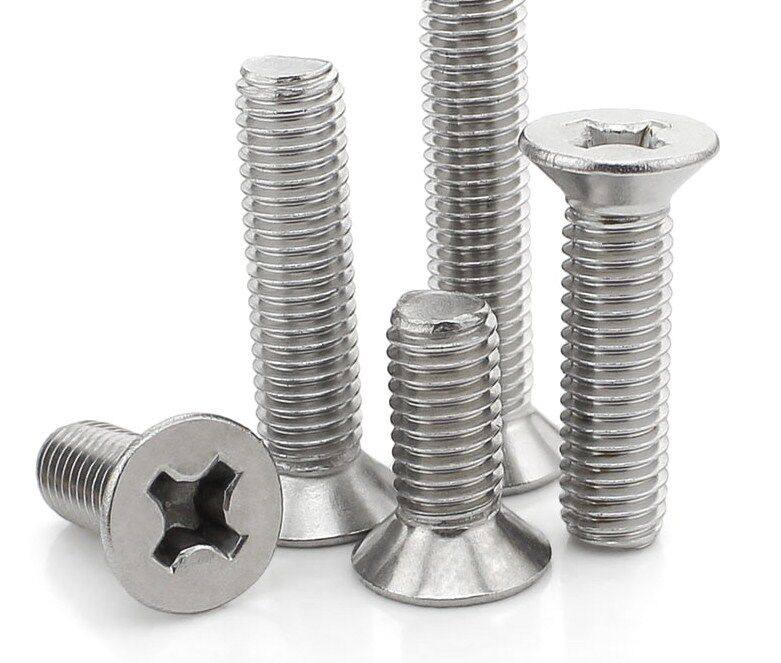 UNF flat head cross screw Sink Cross Machine Silk Flat Machine 10 #-32 * 3 8 10 #-24 * 1 2