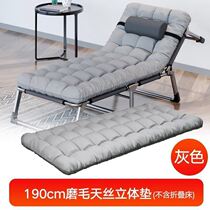 Folding bed cotton pad cotton pad folding bed office lunch break bed single bed nap bed accompanying bed matching mattress cotton