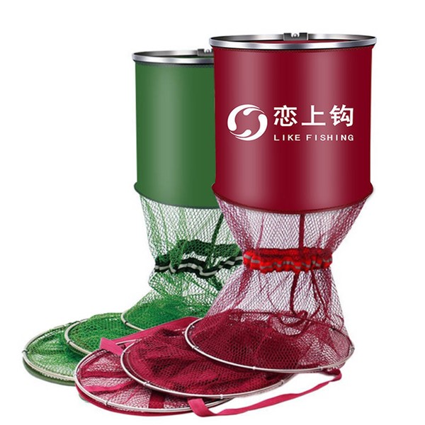 Fish Protection Wild Fishing Special Gluing Fish Protection Black Pit Fish Cage Speed Dry Clothing Fish Mesh Fishing Net Pockets Fish Pocket Fish Web Pocket Nylon