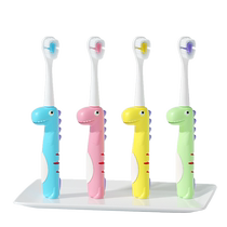 Childrens soft-bristle toothbrush baby 0-1-2-3 to 6 to 12 and a half years old and above toothpaste baby infant deciduous teeth child
