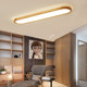 Full spectrum eye protection solid wood eye protection strip ceiling lamp