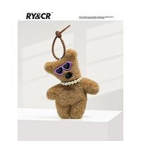 Кривая голова плюшевая медвежь