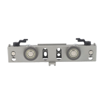 Trackless bathroom ghost door invisible track special hardware accessories single door two-way buffer sliding door hanging slide