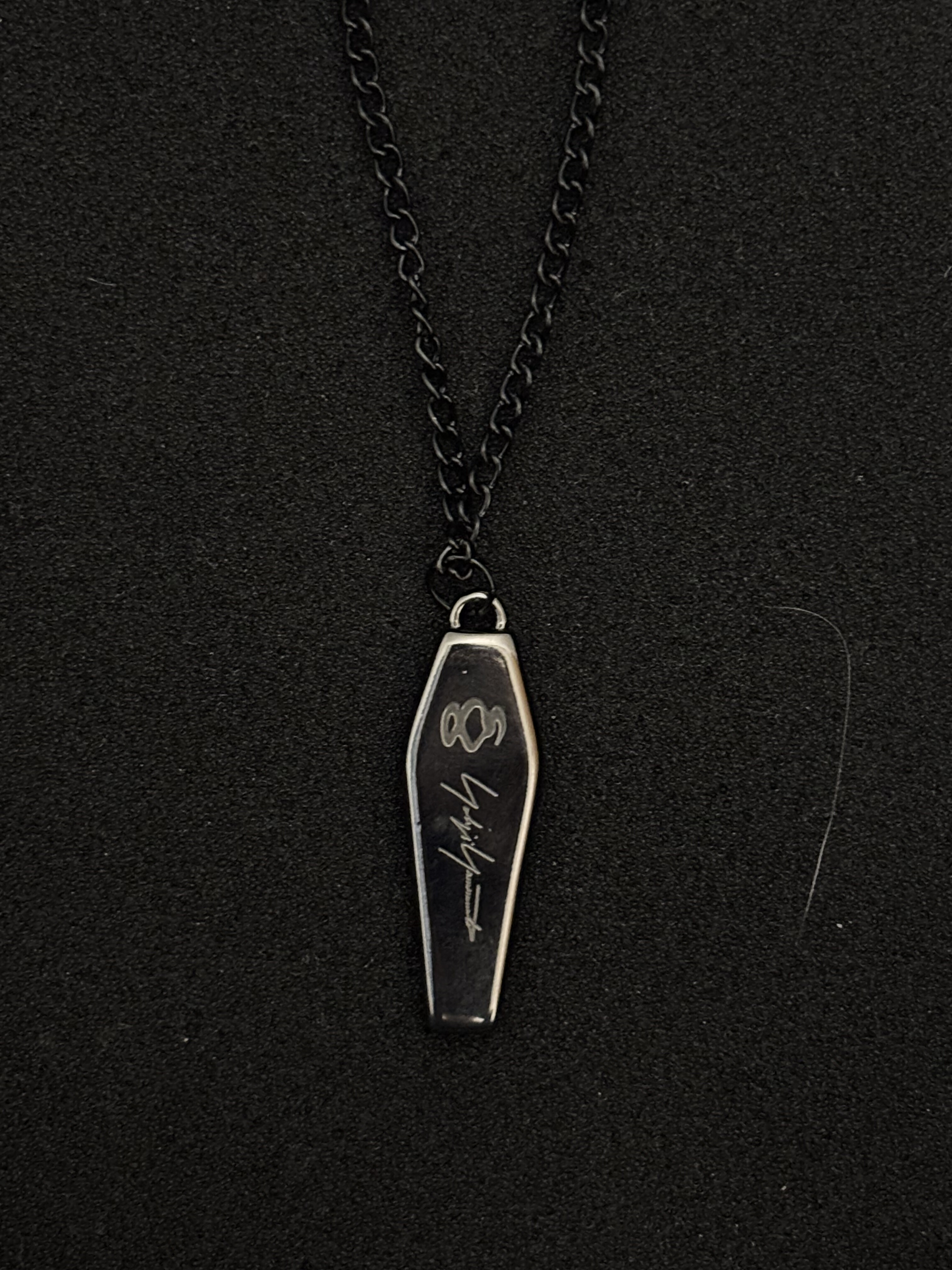 (Super Welfare) Подарочная коробка Yohji Yamamoto Yohji Gothic Dark Coffin Necklace Pendant