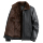 Кожаная куртка Haining leather, мужская зимняя толстая теплая куртка из бархата, свободная одежда для папы среднего возраста, мужская куртка большого размера mini 4