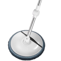 German swivel mop double drive self-wringing water throwback free hand wash 2023 new home 360-degree one tug net with bucket