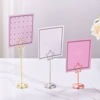 Note Holder for Banquets, Tabletop Note Holder, Place Card Stand, Table Card, Wedding Display Card, Place Note Holder