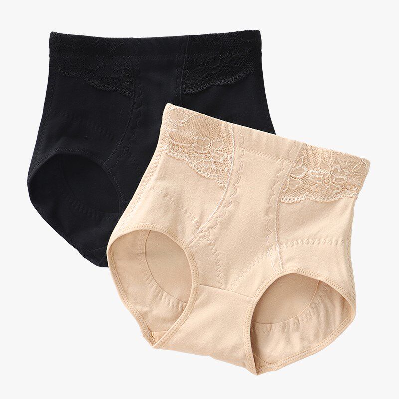 Manifane's official website postpartum mid-waist corset pants women's hip-raising high-waist recovery underwear small belly strong cotton crotch plastic