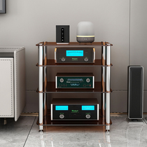 Amplifier rack multi-layer home amplifier bracket HIFI cabinet speaker cabinet audio tripod audio placement rack