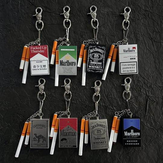 Soul Collision Original Cleanfit Portable Ashtray Waist Accessory ins Street Style Cigarette Keychain