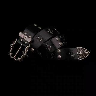 Ремень из искусственной кожи в американском стиле Soul Clash, винтажный, ручной работы, с эксклюзивным дизайном и ощущением высокого класса в стиле стритстайл.