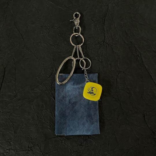 [Soul Collision] Ironworth Original Magnetic Coin Purse Keychain Pendant Metal Oval Tape Measure Multi-Function