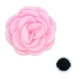 Розовая резинка, в цветочек, 6см