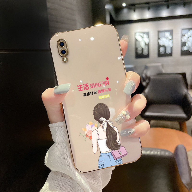 vivoy93 mobile phone protection shell viv0y93l female section V1818A minimalist vovoy93a protective sleeve voy91 net red new viviy full bag anti-fall i