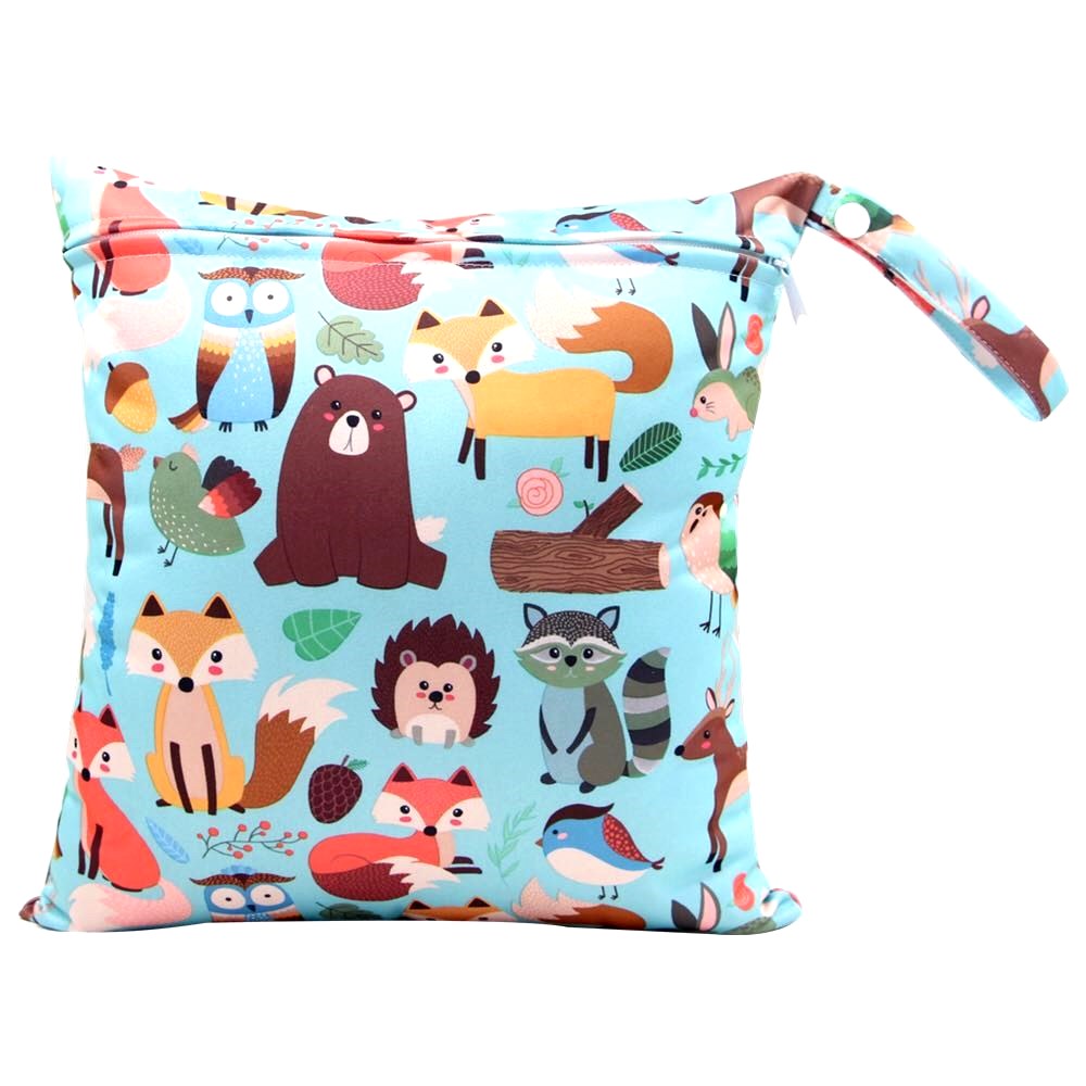 Baby storage bag out baby waterproof hanging bag diaper bag diaper bag crib clothes diaper portable