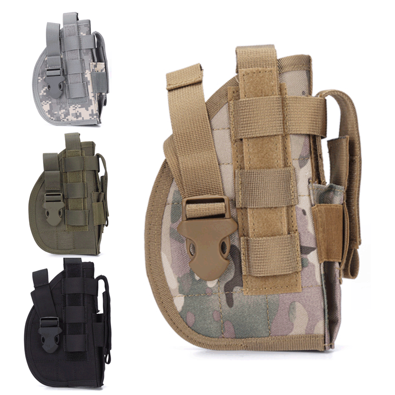 Outdoor sports equipment CS field stealth tactical holster mountaineering camping nylon small waist cover outdoor leisure bag