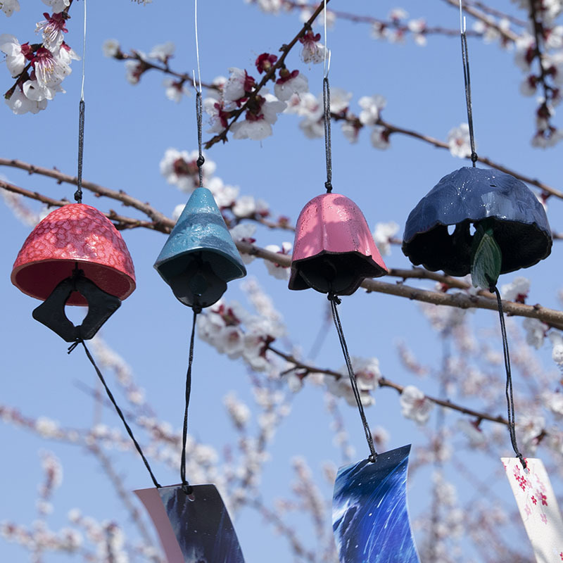 Day Style Cast-iron Courtyard Outdoor Windbell Balcony Monastery Hanging Accessories & Wind Pendant Retro Iron Instrumental Bell Open Bell-Taobao