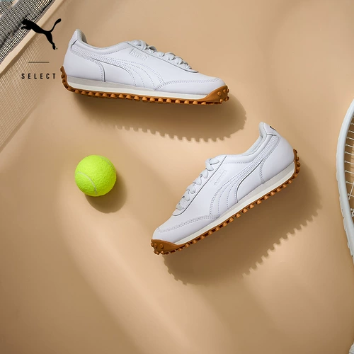 Случайная обувь, белая туфли, быстрая гонщика, мужчины и женщины, классический ретро легкий вес 396836 Puma Puma официальное OLE OLE