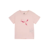 Puma, спортивная футболка для отдыха, подходит для подростков, круглый воротник