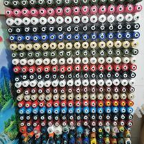 Hole solid wood hole board sewing machine thread rack pagoda round wax elastic thread fishing line desktop wire rack storage rack