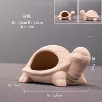 Giving birth to cubs in clay pots to avoid house war damage. Fish tanks ceramic shelter pots trees spawning fish and parrot breeding in clay pots.