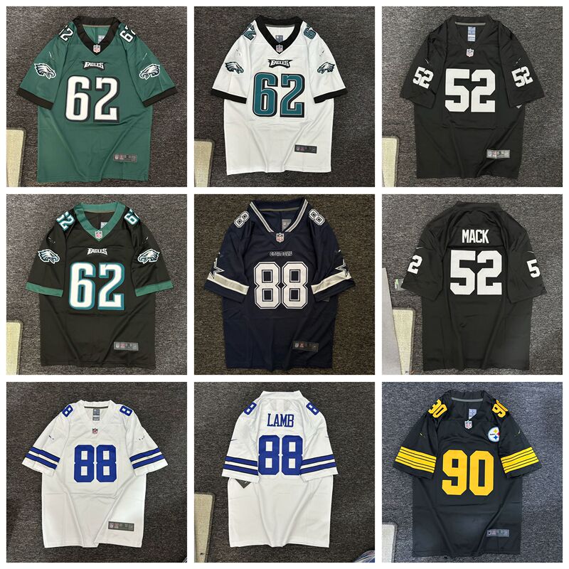 European and American Style Loose Fit Unisex Plus Size Hiphop Rugby Jersey Number Shirt Baseball Short Sleeve T-Shirt Hip Hop Trend