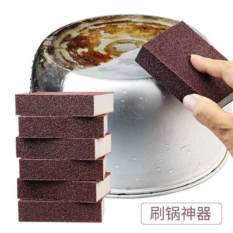 Go to stubborn dirt) Brush Pot god-ware Sand Magic Sponge Wipe Clean Nano Wipe Decontamination Rust-wipe pot brush