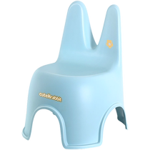 Backrest chair childrens chair plastic thickened kindergarten baby stool non-slip home seat Huanghe 1117